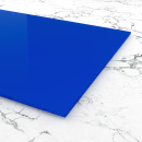 Materialmuster PLEXIGLAS® blau 5H01 GT, LD 5%