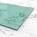 Materialmuster PLEXIGLAS® grün 6C77 GT, LD 69%