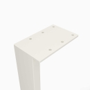 Esstisch klein | auf Kufen in U-Form aus Metall 600 x 710 mm