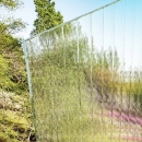 Muster Listral blank weiß Ornamentglas Float