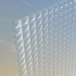 Muster Edelit doppelseitig weiß Ornamentglas Float
