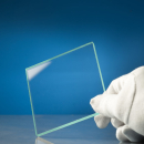 Muster Weißglas - Floatglas klar wenig grün