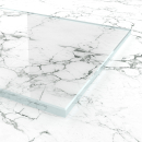 Muster ESG Duschglas ShowerProtect Weißglas