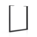 Tischkufe aus Metall in U-Form 600 x 710 mm, in 4 Farben