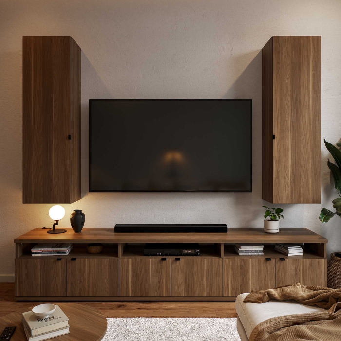 Hängeschrank | hoch | schmal | eine Tür |...