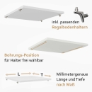 Einlegeboden | mit Regalbodenhaltern | in 16 mm
